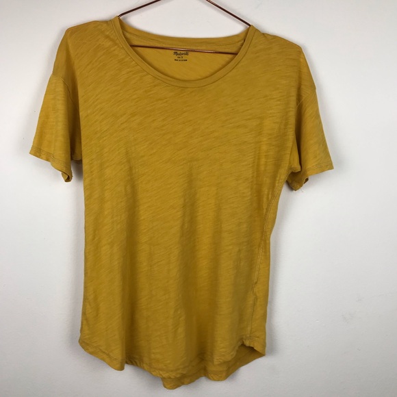 Madewell Whisper Cotton Crewneck Tee Small - Picture 4 of 7